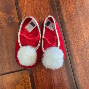 Christmas toddler slipper shoes